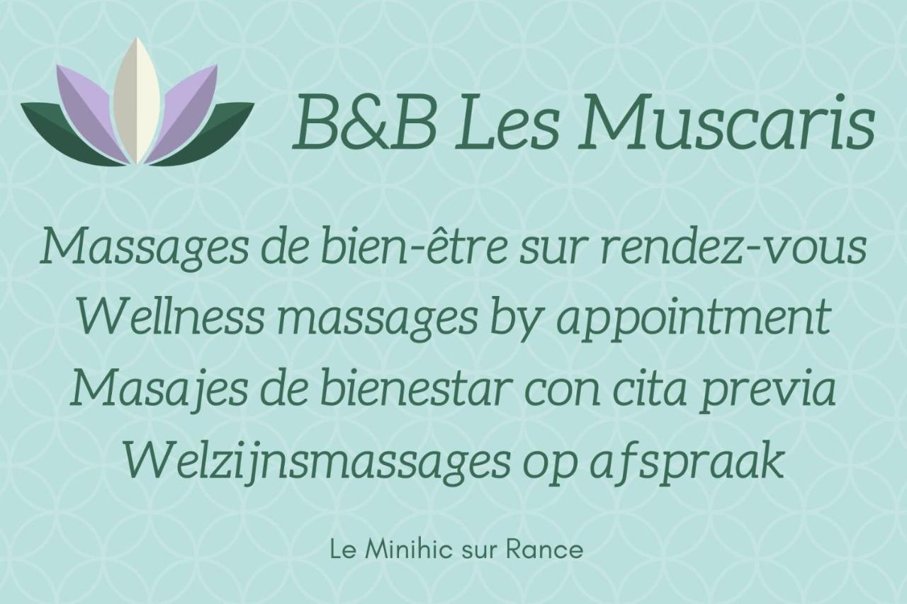 Les Muscaris Le Minihic-sur-Rance Exterior foto
